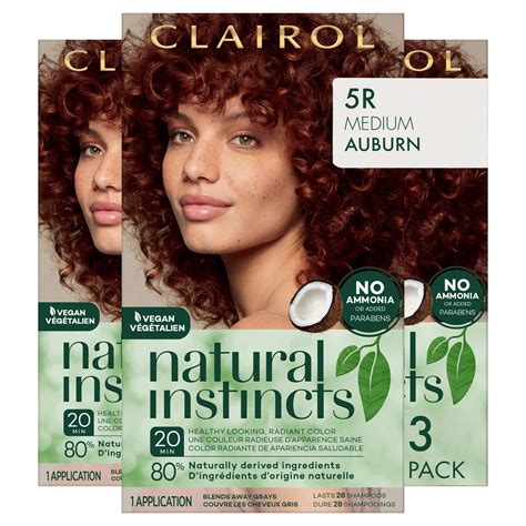 medium auburn natural instincts|More.